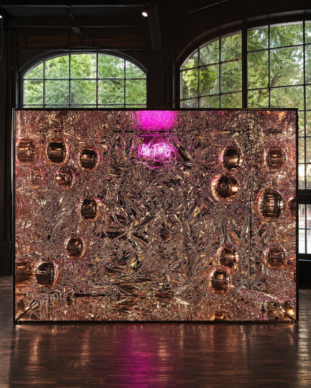 SnapSpace Mirror Photo Booth Spiegelbox in Eventlocation