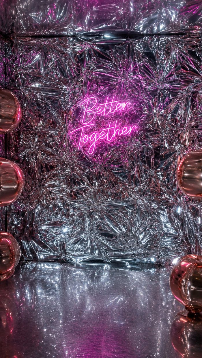 Neon-Schild Better Together